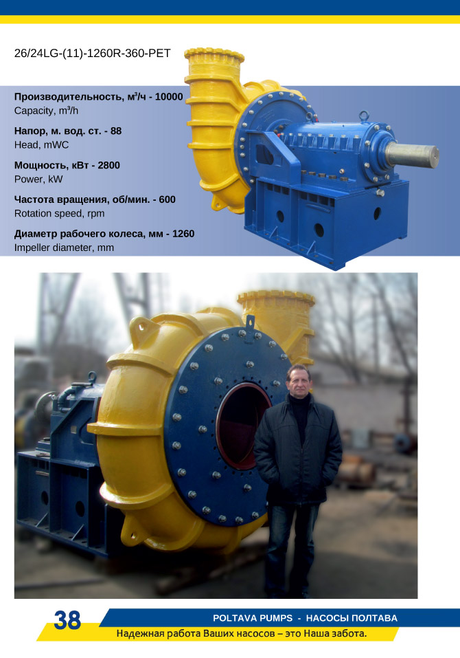 Насосы серии HG, GR, LG