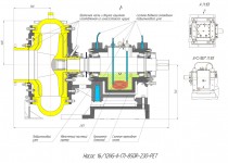 Схема насоса 16/12HG-II-(7)-850R-230-РЕТ