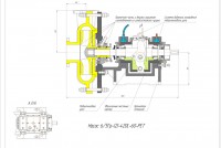 Схема насоса 6/5W-II-(2)-420L-60-РЕТ