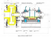 Схема насоса 8/6W-II-(4)-560R-75-РЕТ