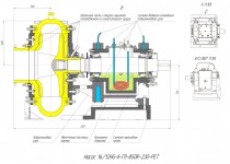 Схема насоса 16/12HG-II-(7)-850R-230-РЕТ
